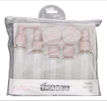 Set De Botellas De Viaje 100 Ml 7 Pcs (1882)
