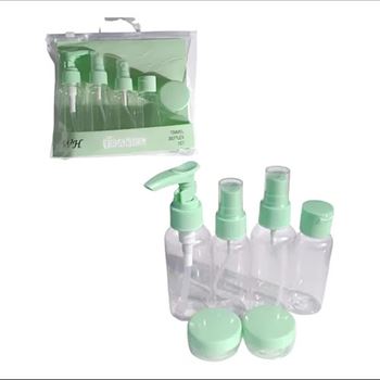 Set De Botellas Travel Para Viaje X 6 Pcs (1886)