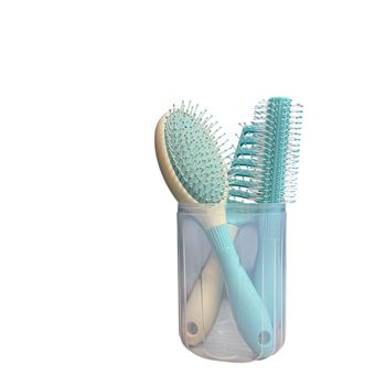 Cepillo De Pelo En Tubo Plastico Set X 3 (2018)