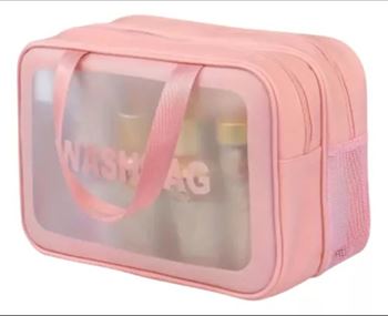 Necessaire Washbag Doble Cierre Mediano 2092 (27x15x15cm)