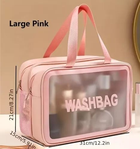 Necessaire Washbag Doble Cierre Grande 2093 (21x31x15cm)