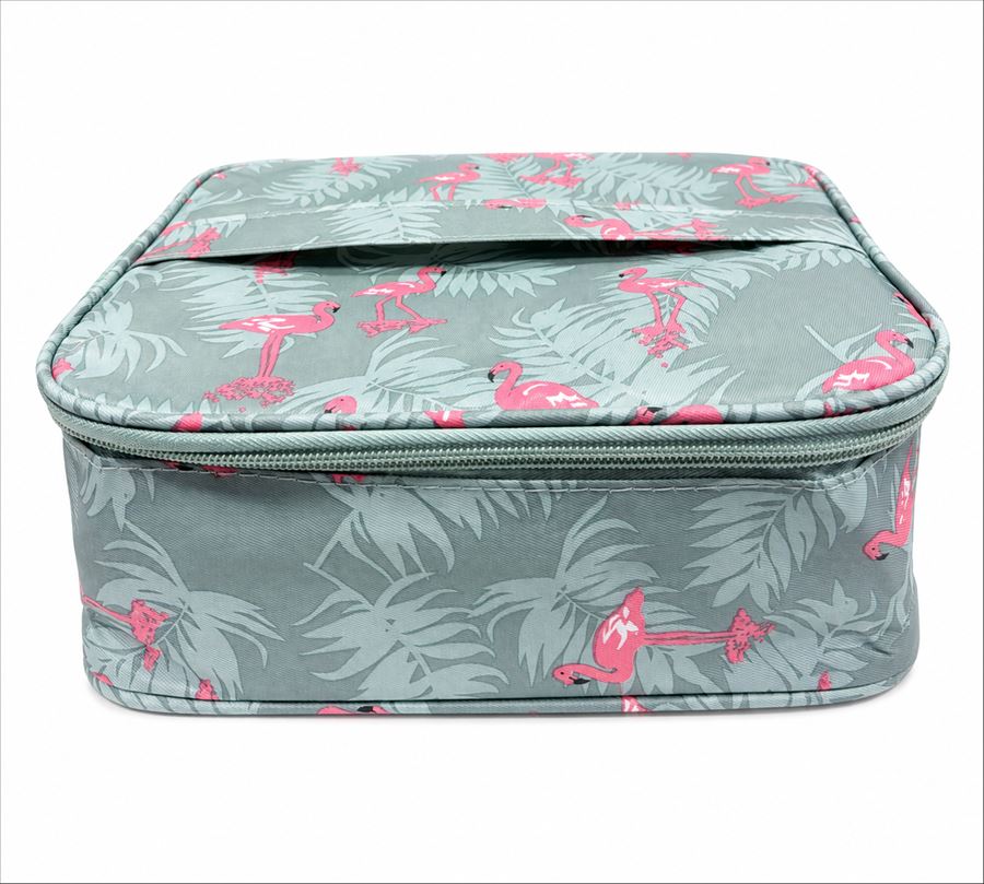 Necessaire Estampado Con Reparticiones 2106 (24*20*9 Cm)