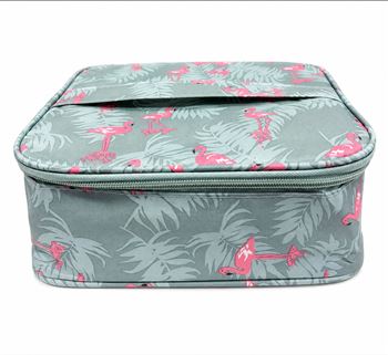 Necessaire Estampado Con Reparticiones 2106 (24*20*9 Cm)