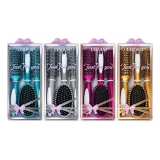 Set De 3 Cepillos En Tubo "just For You" 2326 - Negro