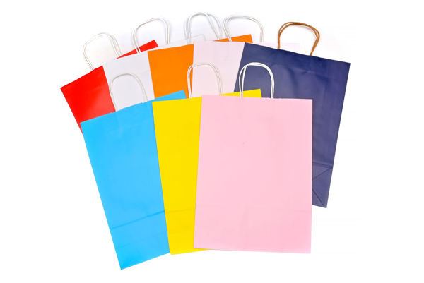 Bolsa Grande De Colores Lisos 40x30cm  (2673)