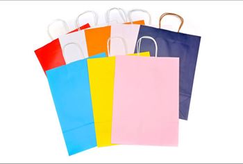 Bolsa Grande De Colores Lisos 40x30cm  (2673)