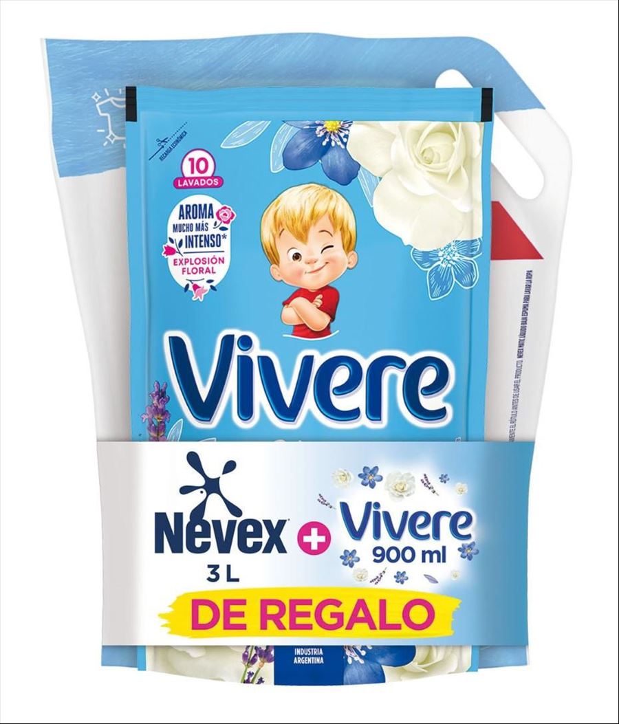 Nevex Liquido 3lt Doypack + Vivere 900