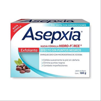 Asepxia Jabon Exfoliante X 100 Gr