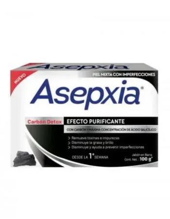 Asepxia Jabon Carbon Detox X 100 Gr