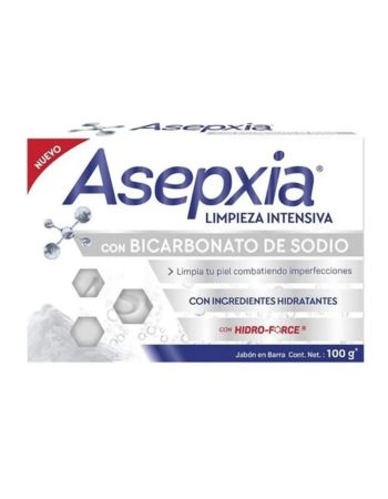 Asepxia Jabon Con Bicarbonato De Sodio X 100 Gr