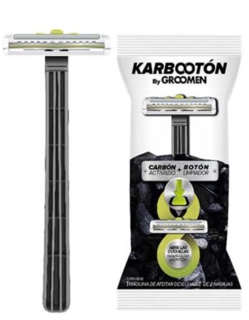 Maquina De Afeitar Descartable Karbooton Groomen