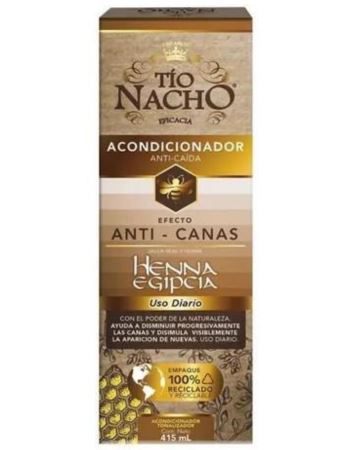 Tio Nacho Acondicionador Anti-canas Henna Egipcia X 415 Ml