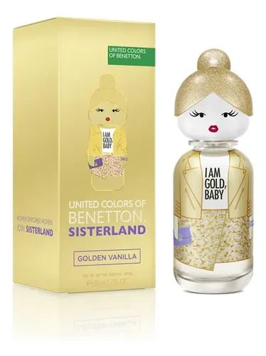 Benetton Sister Golden Vanilla Edp X 80 Ml
