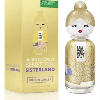 Benetton Sister Golden Vanilla Edp X 80 Ml