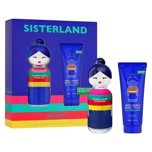 Estuche Benetton Sisterland Blue Neroli (edt 80 Ml + Lotion)