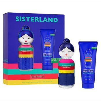 Estuche Benetton Sisterland Blue Neroli (edt 80 Ml + Lotion)