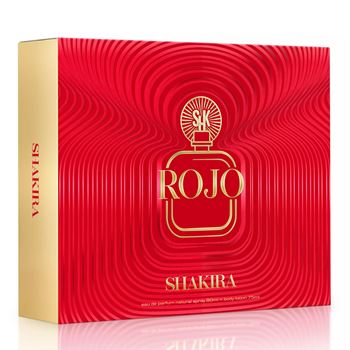 Shakira Set Rojo Edp 80 Ml  + Body Lotion