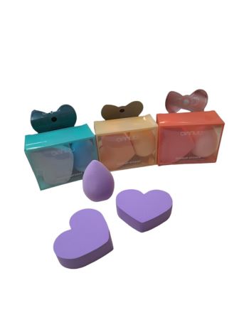 Esponja Pera + 2 Corazones 9688 - (1602)