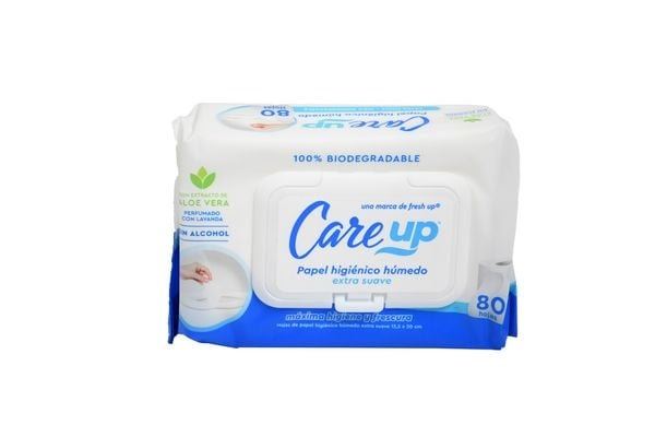 Care Up Papel Higienico Humedo X 80 (caja X 24)