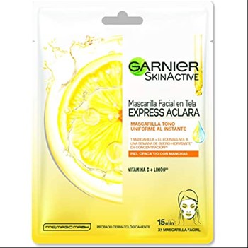 Garnier Mascarilla Facial Express Aclara Vitamina C