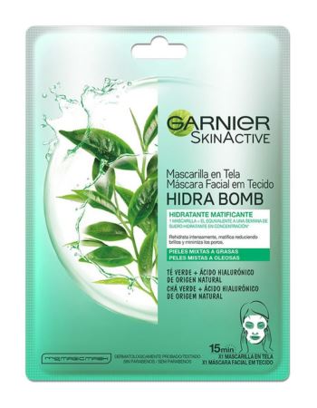Garnier Mascarilla Facial Skin Active - Matificante