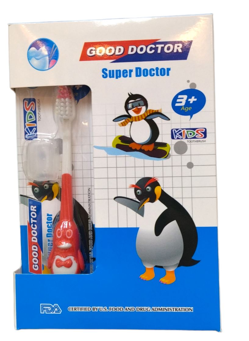 Cepillo Dental Infantil Good Doctor C/chupon X 12 (1654)