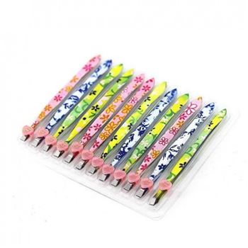 Pinza De Cejas X 12 Estampada 1491