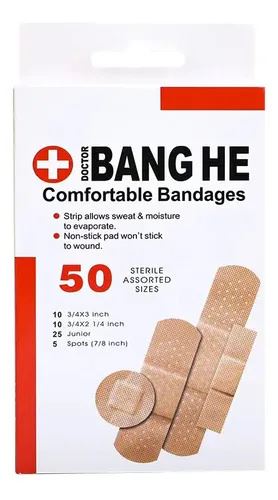 Curitas Esteriles Dr.bang Surtidas X50u (2589)