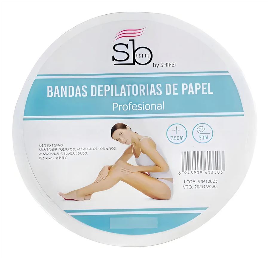 Shifei Bandas Depilatorias Por Rollo Profesional 50m