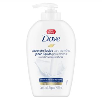 Dove Jabon Liquido Manos Nutricion Profunda 250 Ml