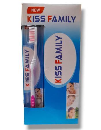 Cepillo Dental X 12  Kiss Family