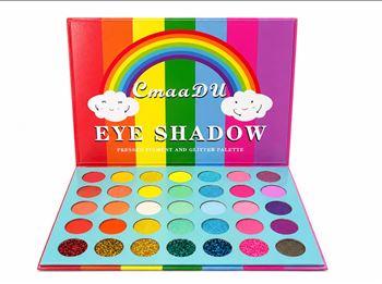 Petaca Con Glitter Arcoiris 35 Colores