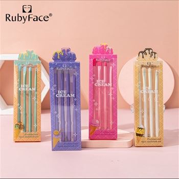 Ruby Face Brochas Aplicadoras De Sombra Ice Cream X 4 - L04