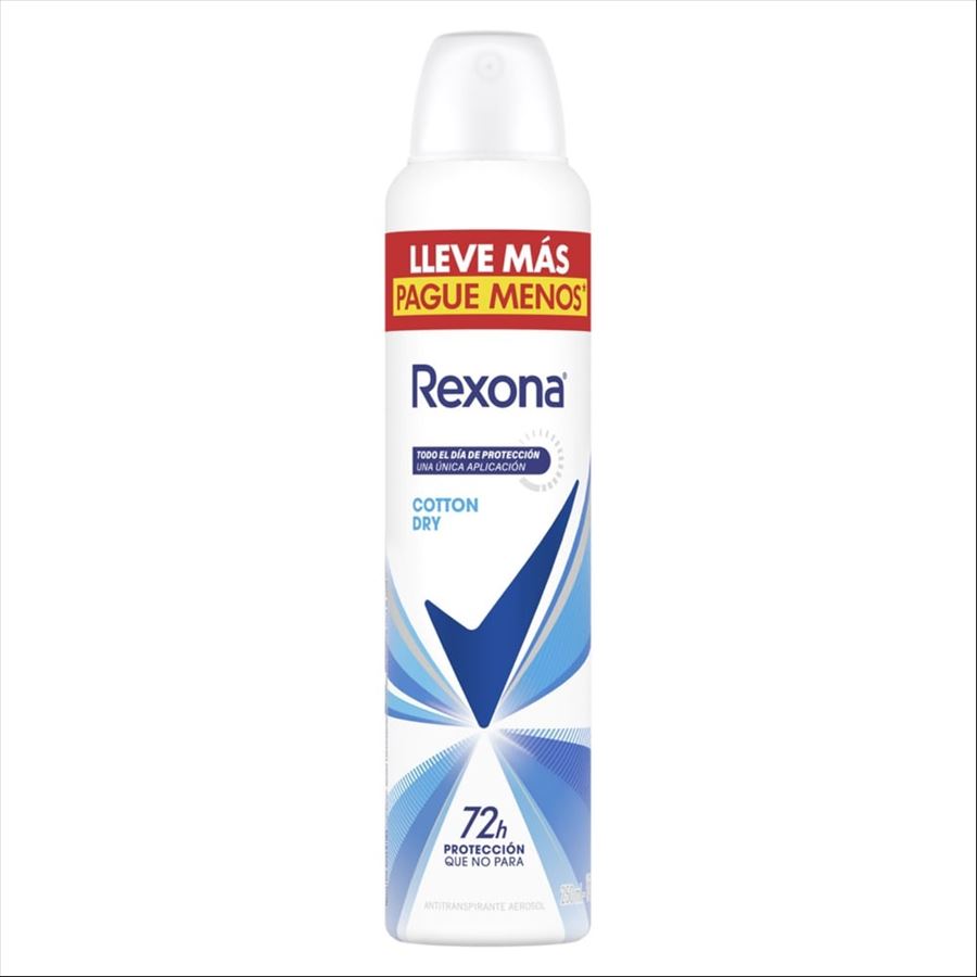 Rexona Dama Desodorante Spray Jirafa Cotton X 250 Ml
