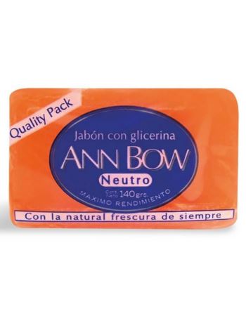 Ann Bow Jabon Glicerina Recto X 140 Gr