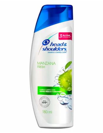 Head&shoulders Shampu Manzana Fresh X 180 Ml