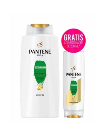 Pack Pantene Restauracion(sh 700 Ml + Aco 200 Ml) (caja X 8)