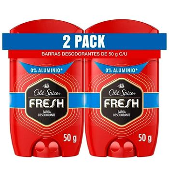 Old Spice Barra Fresh Pack X 2 Unidades