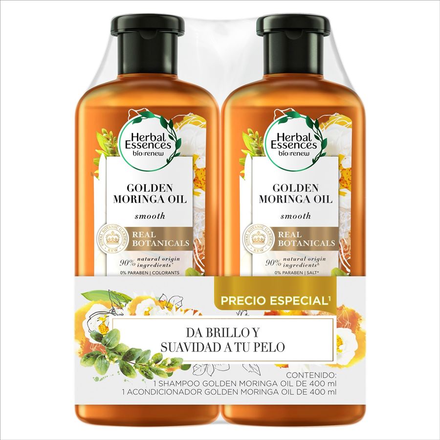 Herbal Essences Pack Moringa (sh 400 Ml + Aco 400 Ml)