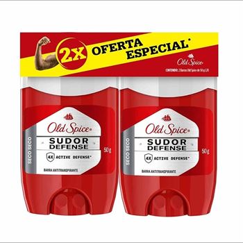 Old Spice Barra Sudor Defense X 2 Unidades