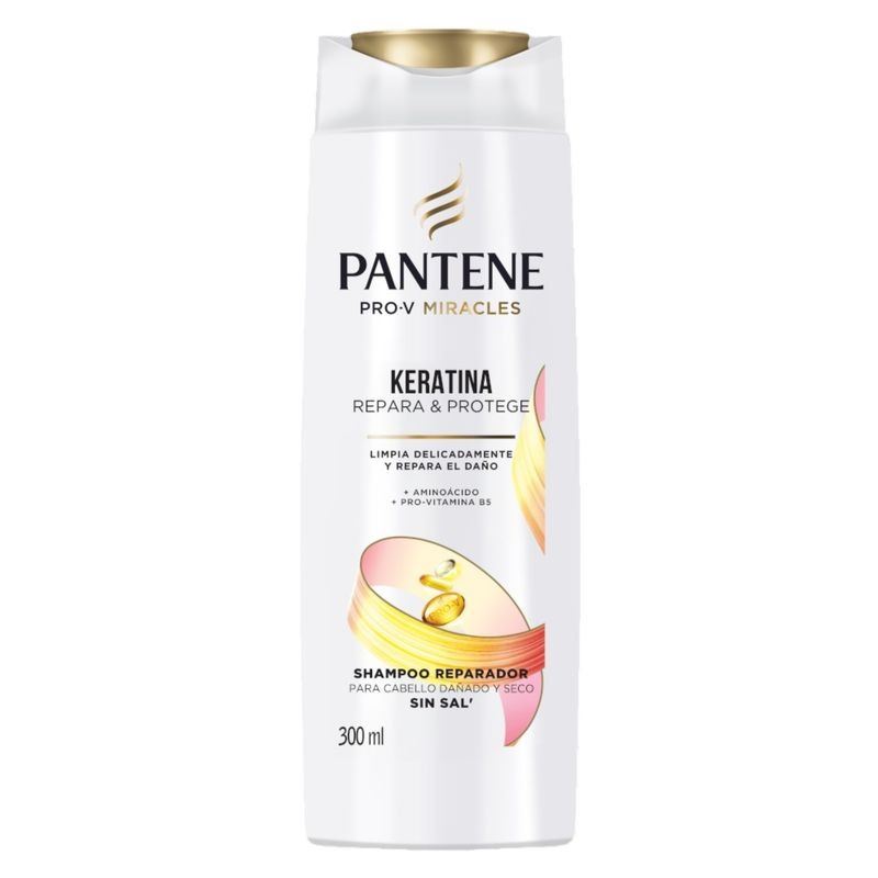 Pantene Pro-v Miracle Sh Keratina X 300 Ml - Sin Sal