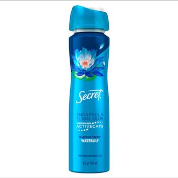 Secret Desodorante En Aerosol Waterlily