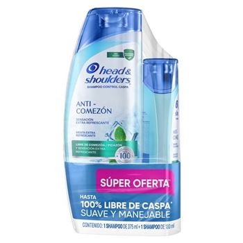 Pack Head%shoulders Anticomezon (shampu 375 + Shampu 180 )