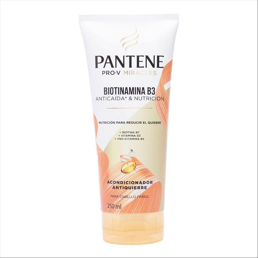 Pantene Aco Anticaida Y Nutricion Con Biotinamina 250 Ml