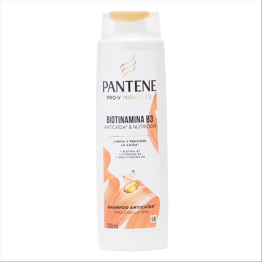 Pantene Shampoo Anticaida Y Nutricion Con Biotinamina 300 Ml