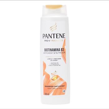 Pantene Shampoo Anticaida Y Nutricion Con Biotinamina 300 Ml