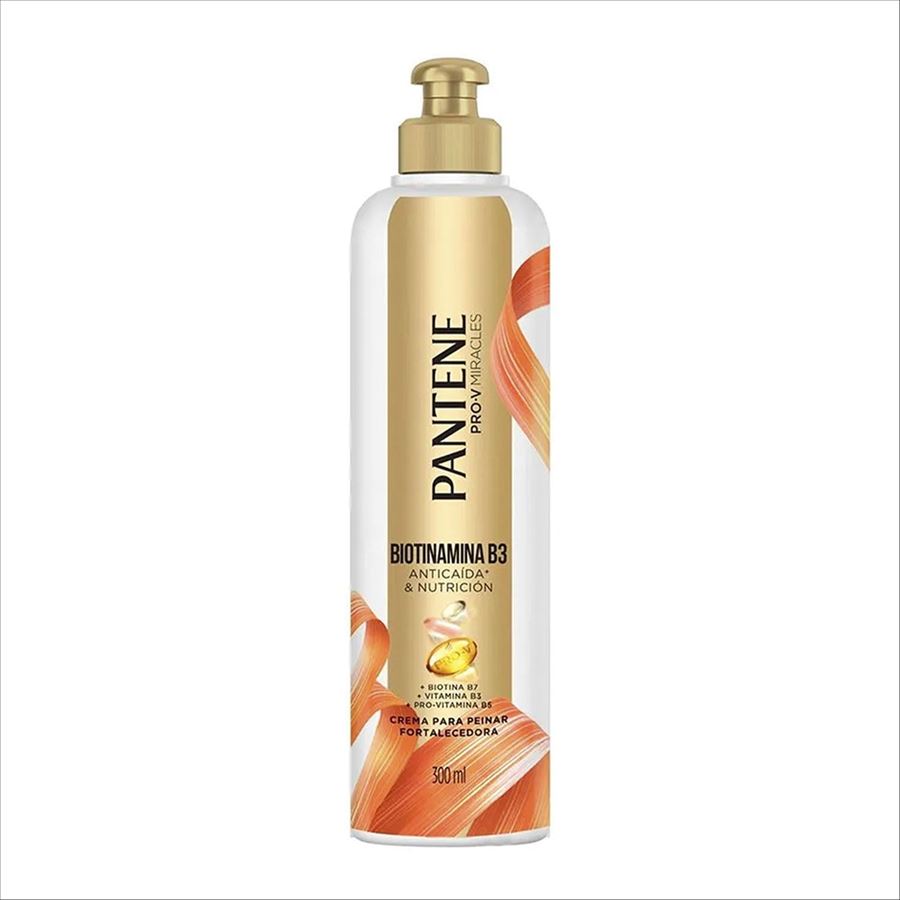Pantene Crema Peinar Anticaida Con Biotinamina X 300 Ml
