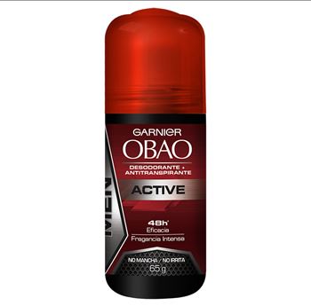 Obao Rollon Desodorante Men Antitranspirante Active X 65 G
