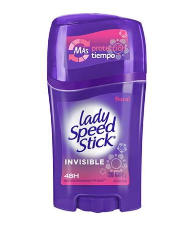 Barra Lady Speed Stick Invisible Floral X 2 Unidades