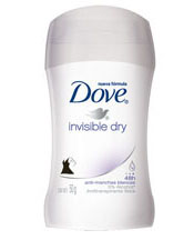 Desodorante Dove Barra Invisible Dry X 50 Ml